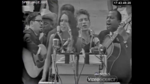 'Eyes On The Prize' performed live at the March On Washington - August 28th 1963