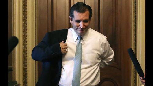 Ted Cruz Fills Few Hours Of Marathon Speech With Rousing Pro-Obamacare A_
