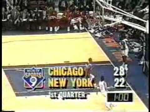 1991 Bulls @ Knicks - Michael Jordan show